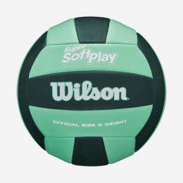 Мяч волейбольный Wilson Super Soft Play Green/Forest green WV4006003XBOF