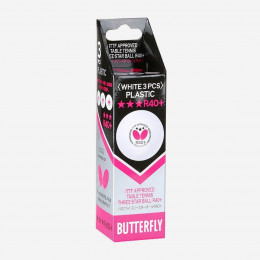 Мячики Butterfly R40+ 3* 3pcs