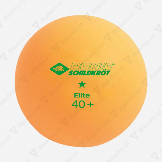 Donic Elite 1* 40+ Orange 6pcs