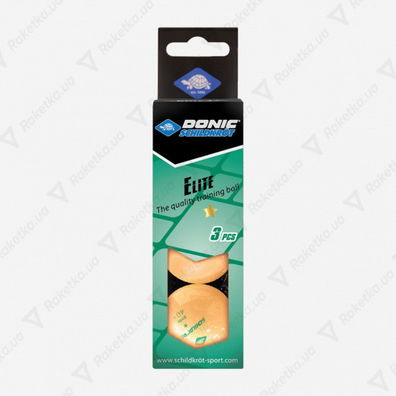 Donic Elite 1* Orange 3pcs