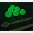 Donic Glow in the Dark Poly 40+ 6pcs