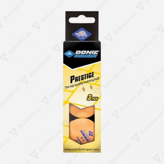 Donic Prestige 2* Orange 3pcs