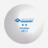 Donic Prestige 2* White 3pcs