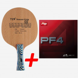 Сборная ракетка 729 Sensor Grip Concave + DHS PF4