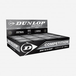 Мячи для сквоша Dunlop Competition 12pcs/box
