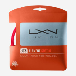 Теннисные струны Luxilon Element IR Soft Iridescent Red 12,2m WR8309201127 (размотка)
