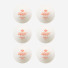Donic Exclusive 3* 40+ White 6pcs