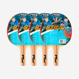 Ракетки для настольного тенниса Stiga Sting 4Set (4 ракетки)