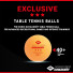 Donic Exclusive 3* 40+ Orange 3pcs