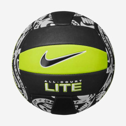 Мяч волейбольный Nike All Court Lite Volleyball Deflated Black/White/Atomic green/White