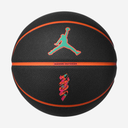 Мяч баскетбольный Nike Jordan All Court 8P Z Williamson Deflated Black/Orange