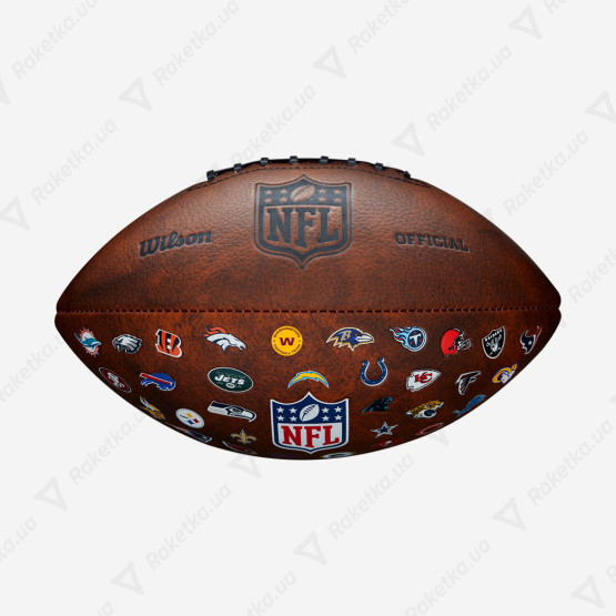 Wilson NFL OFF Throwback 32 Team Logo WTF1758XBNF32
