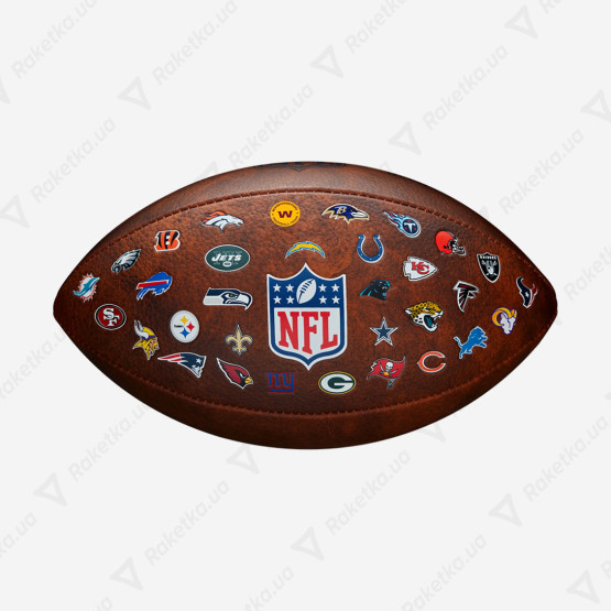 Wilson NFL OFF Throwback 32 Team Logo WTF1758XBNF32