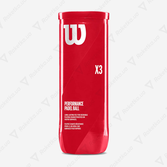 Wilson X3 ​​Padel 3ball