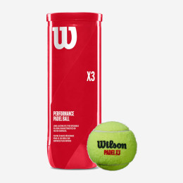 Мячи для падела Wilson X3 ​​Padel 3ball