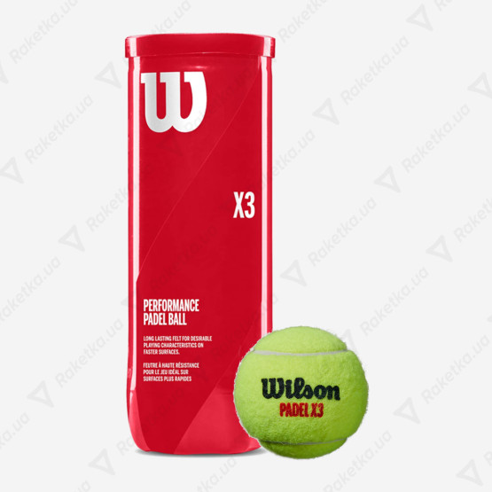 Wilson X3 ​​Padel 3ball