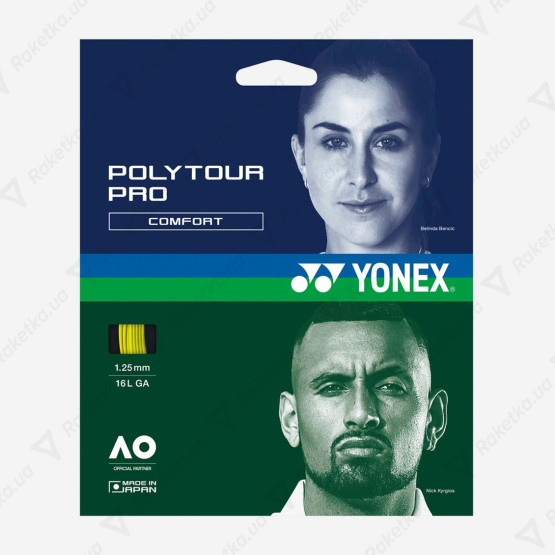 Yonex Poly Tour Pro Flash Yellow 12,2m (размотка)