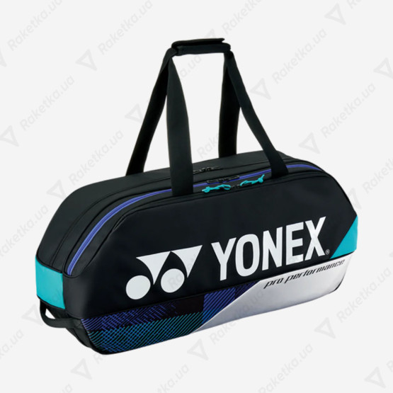 Yonex BAG92431W Pro Tournament Bag Black/Silver