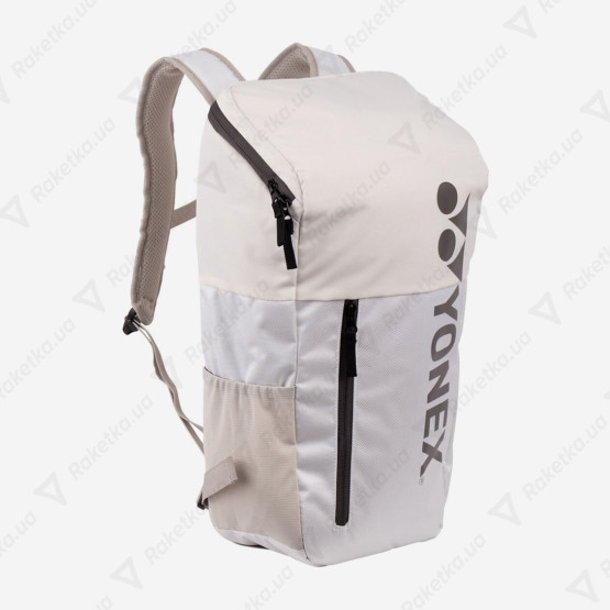 Yonex BAG2824 Club Line Backpack (28L) White/Sand