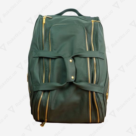 Cork Padel Leather Thermobag Green