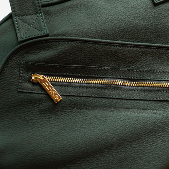 Cork Padel Leather Thermobag Green
