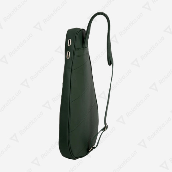 Cork Padel Racket Leather Cover Green