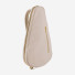 Cork Padel Racket Leather Cover White