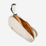Cork Padel Racket Leather Cover White