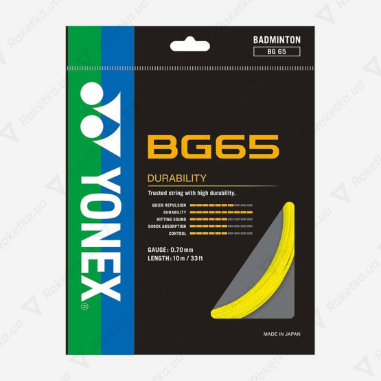 Yonex BG65 (10m) original (размотка)