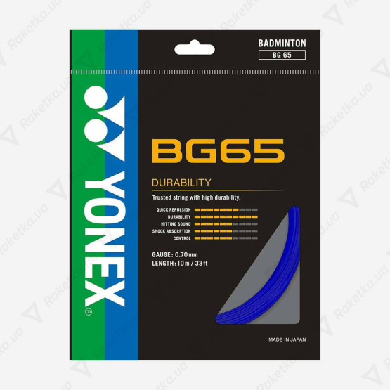 Yonex BG65 (10m) original (размотка)