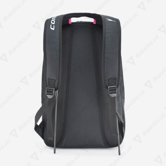 Cork Padel Backpack Black/Fuchsia
