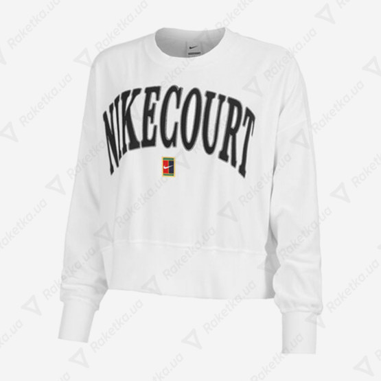 Nike Court Heritage Oversized Crew-Neck Graphic Tennis FQ2242-100