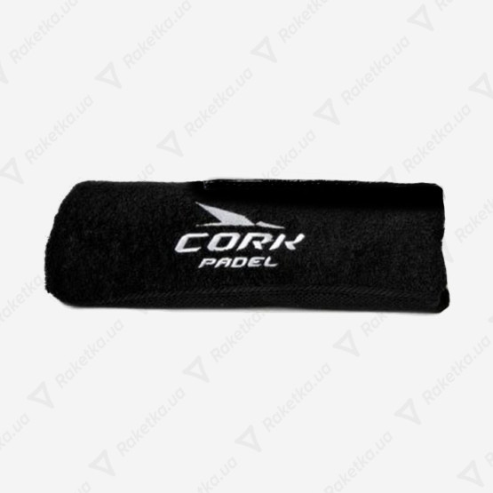 Cork Padel Bath Towel Black