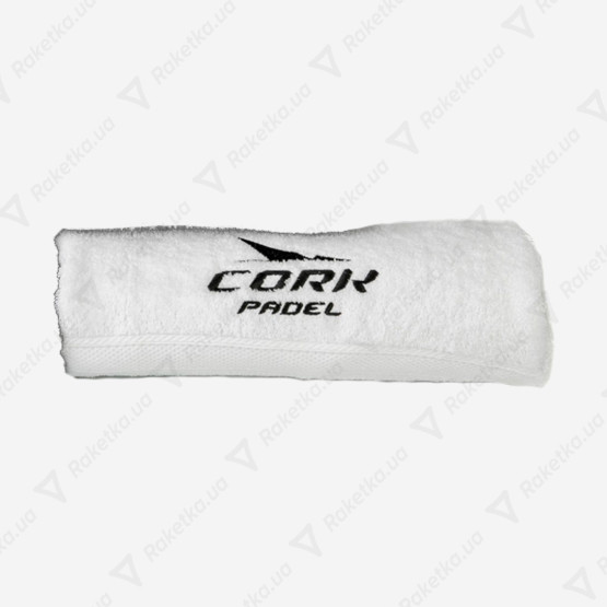 Cork Padel Bath Towel White