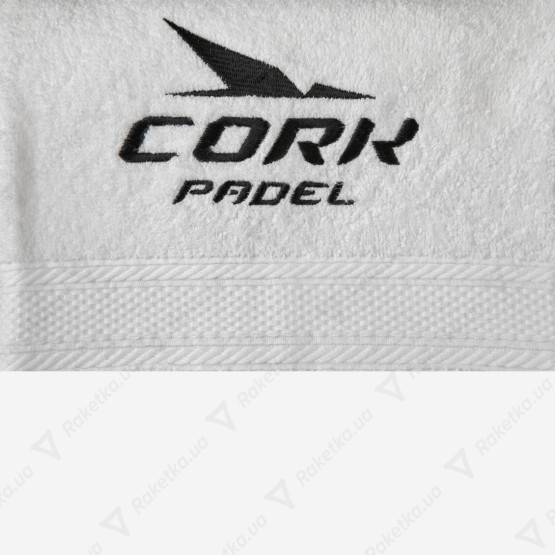 Cork Padel Bath Towel White