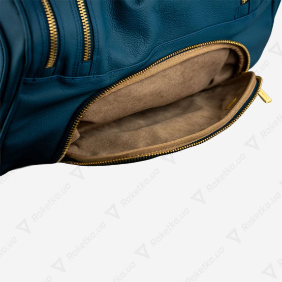 Cork Padel Leather Thermobag Blue