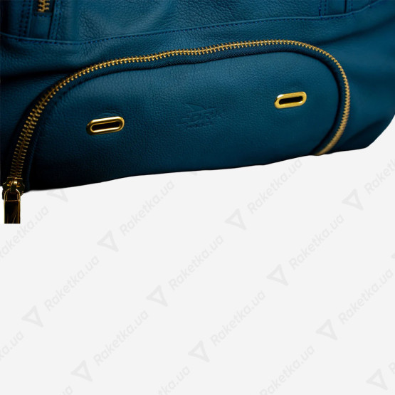 Cork Padel Leather Thermobag Blue
