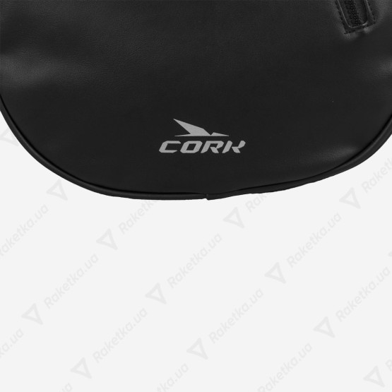 Cork Padel Racket Cover Black