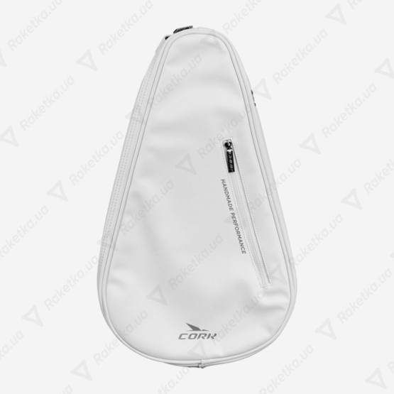 Cork Padel Racket Cover White