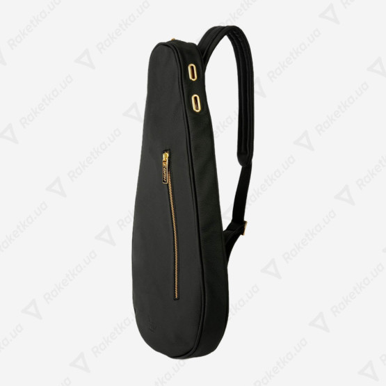 Cork Padel Racket Leather Cover Black/Gold