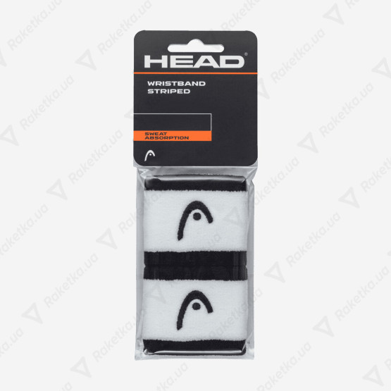 Head Wristband striped 2.5 BKWH 285865