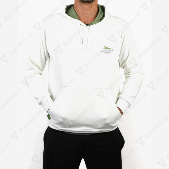 Cork Padel Hoodies White