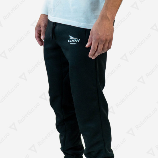 Cork Padel Sweatpants Black