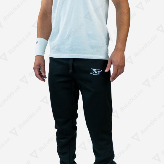 Cork Padel Sweatpants Black