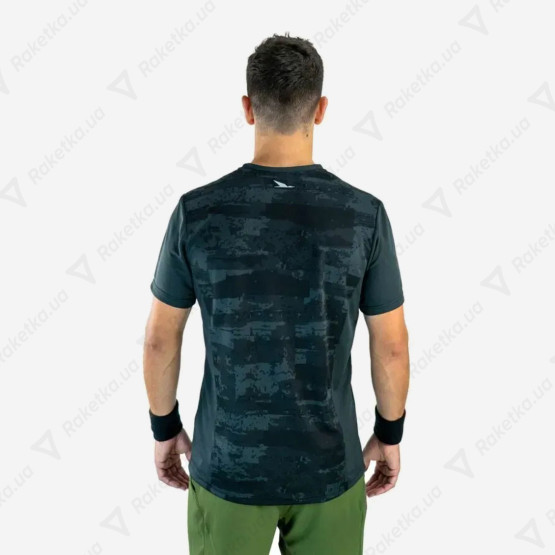 Cork Padel T-shirt Print Black