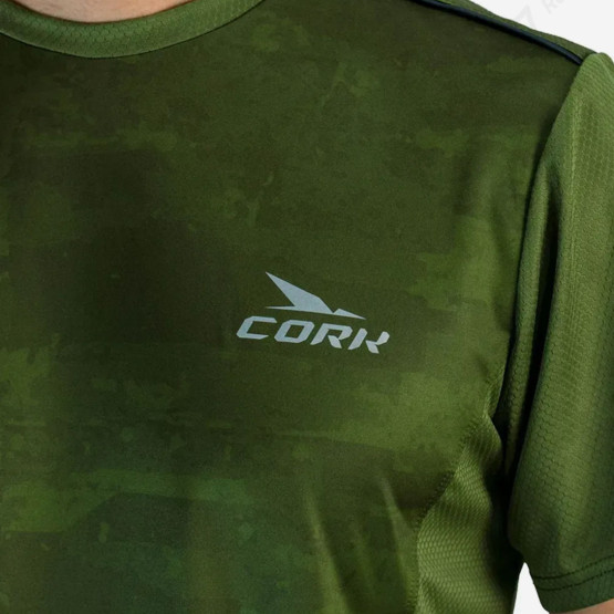 Cork Padel T-shirt Print Green