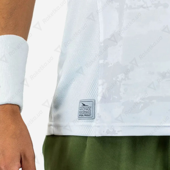 Cork Padel T-shirt Print White