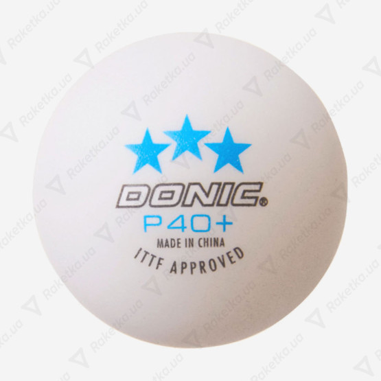 Donic P40+ 3* 1pcs (поштучно)