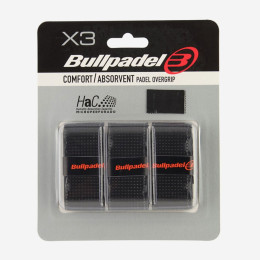 Намотки Bullpadel GB-1201 Comfort Absorvent 3psc Black