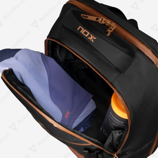 Nox Luxury Open Series Backpack Black/Brown